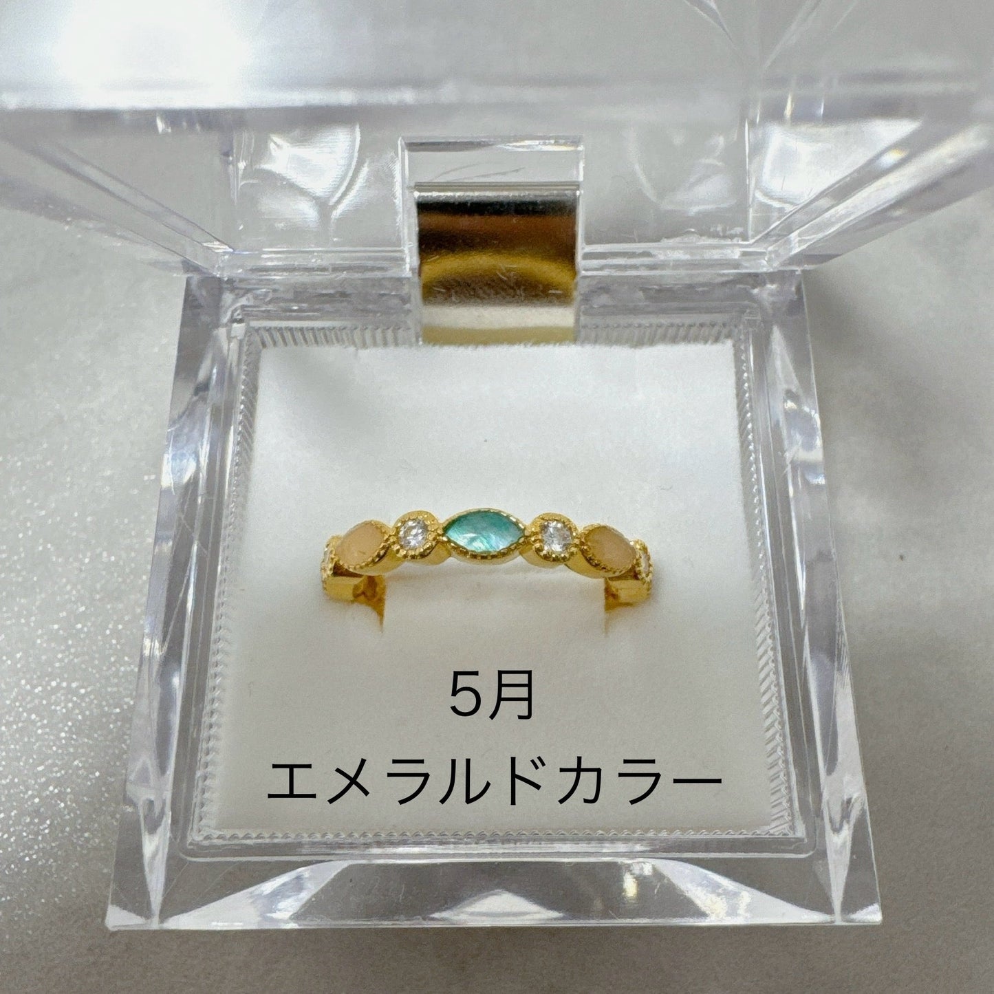 一連リング・ハーフエタニティリング専用シェルカラー追加