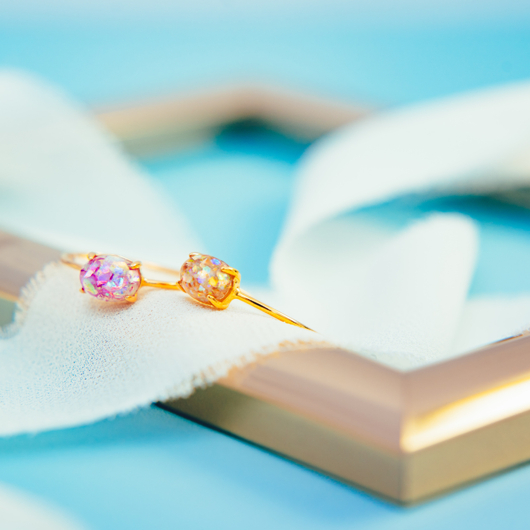 【母乳なし】へその緒オーバルリング