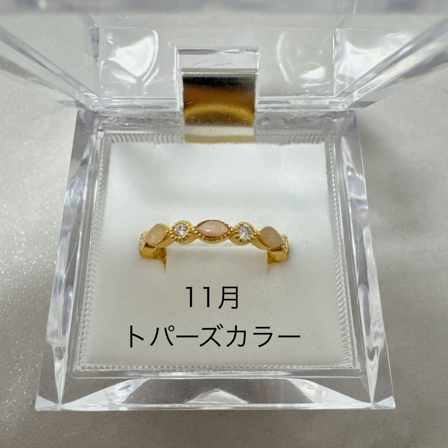 一連リング・ハーフエタニティリング専用シェルカラー追加
