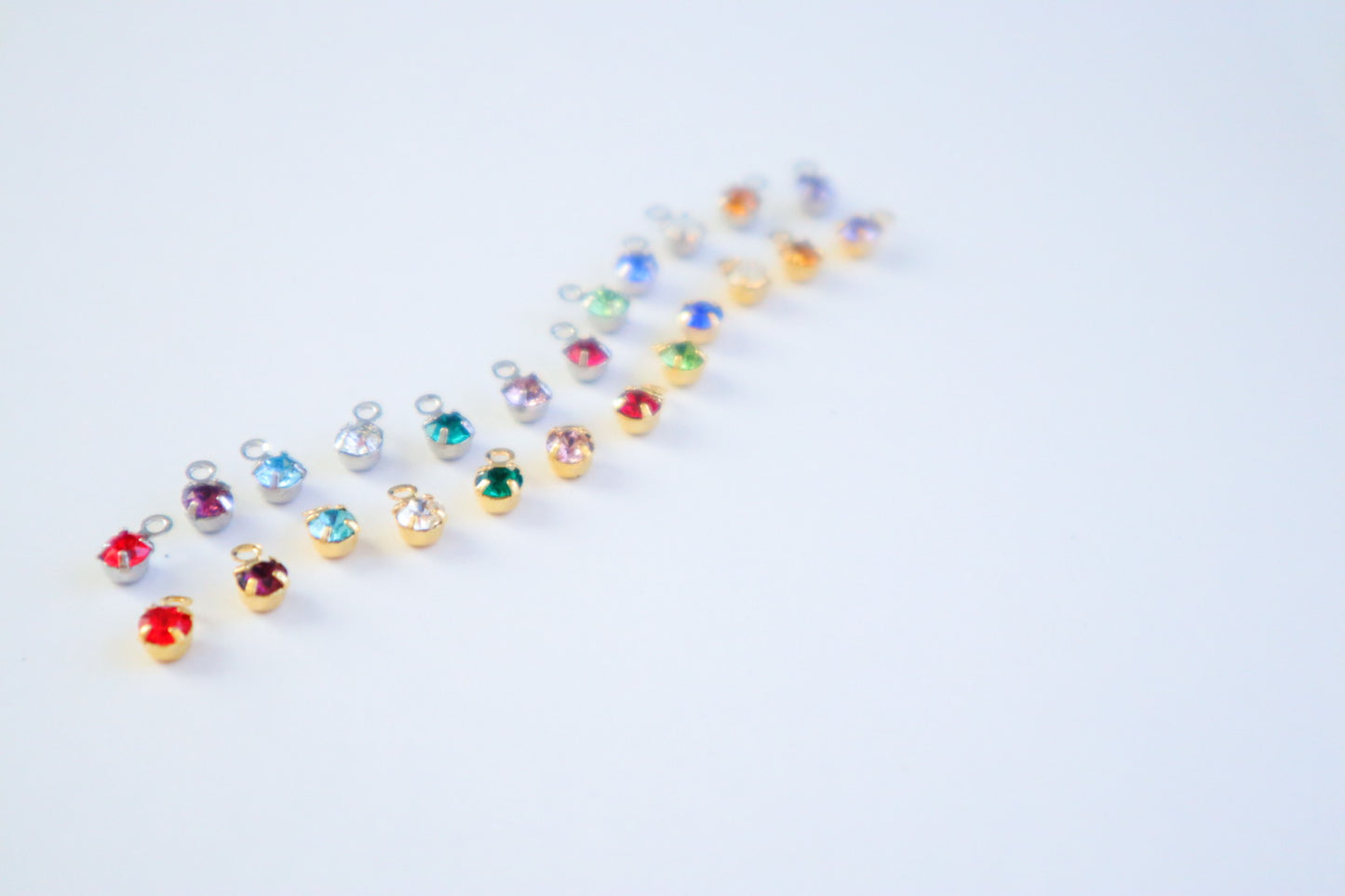 誕生石チャーム ゴールド