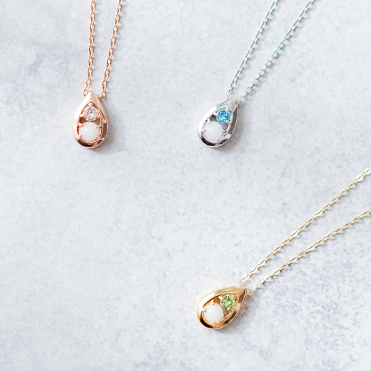 SHIZUKUネックレス　〜雫ネックレス〜【保証対象商品】